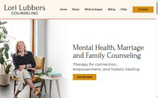Lori Lubbers Counseling website