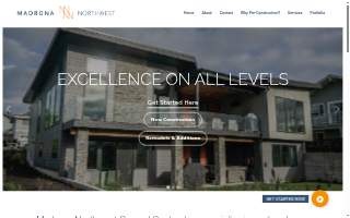 Madrona Northwest General Contractors (Anacortes- Skagit County) of Mount Vernon website