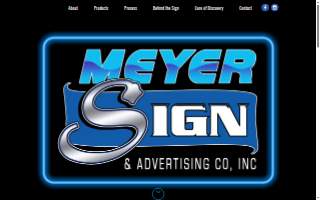 Meyer Sign & Advertising Co website