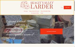 Skagit Valley Larder website