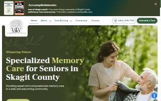 Whispering Willows of Mount Vernon website