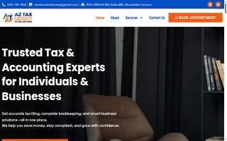 Az Tax & Accounting Services LLC website