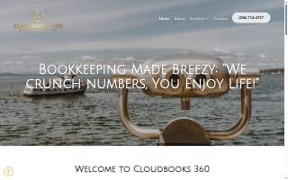 Cloudbooks 360 website