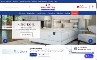 Mattress City of Mountlake Terrace website