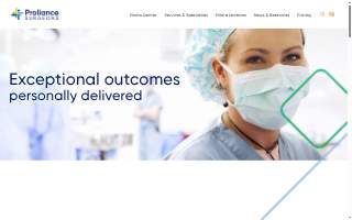 Proliance Spine Surgeons of Puget Sound website
