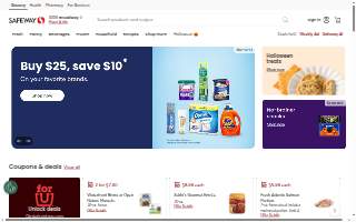 Safeway website