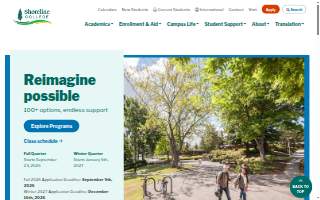 Shoreline website