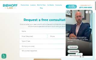 Boohoff Law, P.A. - Auto Accident Lawyers of Mukilteo website