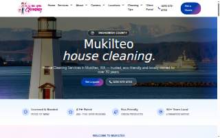 Clean and Simple Cleaning of Mukilteo website
