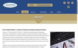 Compass Accounting & Business Solutions website