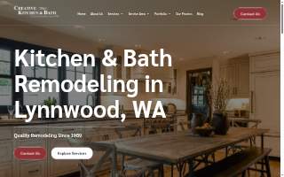 Creative Kitchen & Bath, LLC website