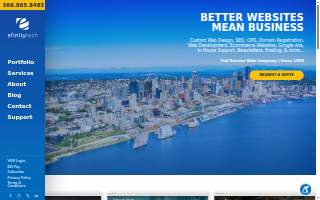 Efinitytech website