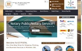 Ez Postal website