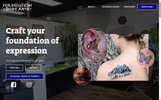 Foundation Body Arts website