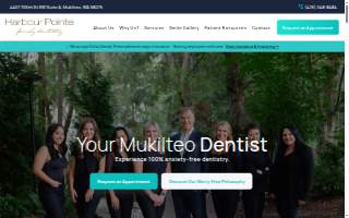 Harbour Pointe Family Dentistry website
