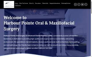 Harbour Pointe Oral and Maxillofacial and Advanced Implant Surgery website