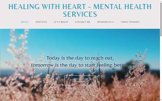Healing with Heart - Holistic Mental Health website