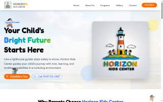 Horizon Kids Center LLC website