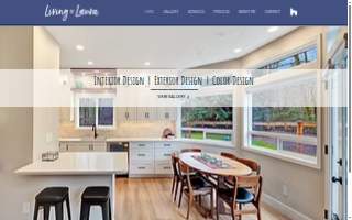 Living by Laura - Interior Design website