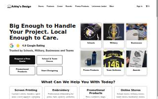 Ashley's Design & Letterman Jackets website