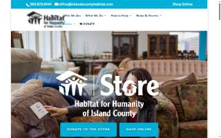 Habitat For Humanity Store - Oak Harbor website