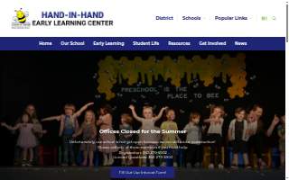 Hand-in-Hand Early Learning Center website