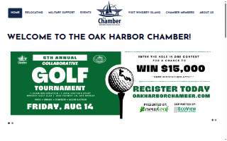 Oak Harbor Chamber of Commerce website