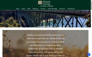 Wallin-Stucky Funeral Home website
