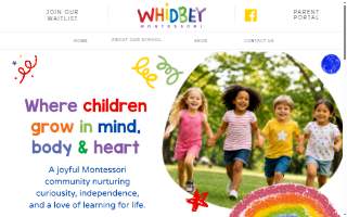 Whidbey Montessori website