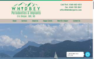 Whidbey Periodontics and Implants: Eric R. Draper, DDS, MS website