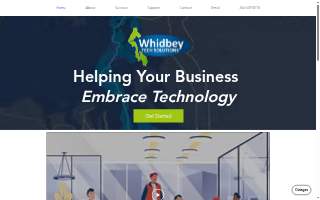Whidbey Tech Solutions website