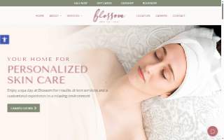 Blossom Spa Retreat website