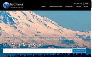 Blue Summit Realty and Property Management website