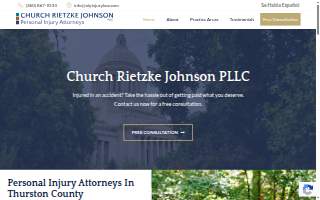Church Rietzke Johnson PLLC website