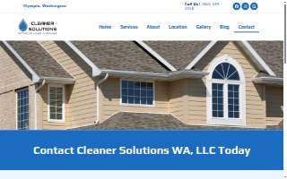 Cleaner Solutions WA LLC of Olympia website