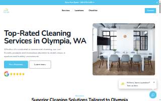 Cleaners Kingdom of Olympia website