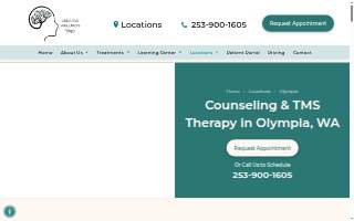 Creative Wellness TMS - Olympia website