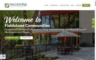 Fieldstone Memory Care Olympia website