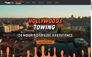 Hollywood's Towing website