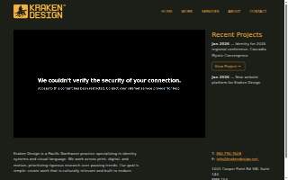 Kraken Design website