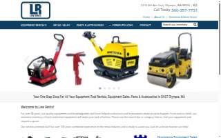 Lew Rents website