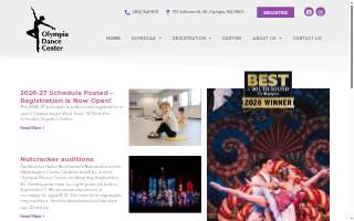 Olympia Dance Center website