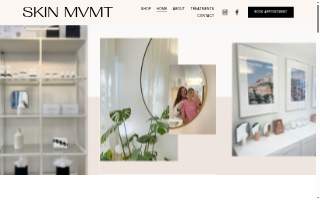 SKIN MVMT website