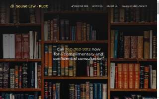 Sound Law PLLC website