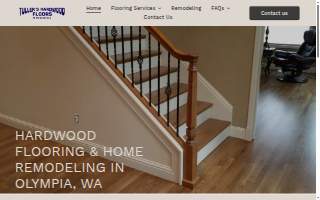 Tullers Hardwood Floors & Remodeling LLC website