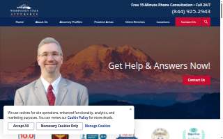 Washington State Attorneys, PLLC of Olympia website