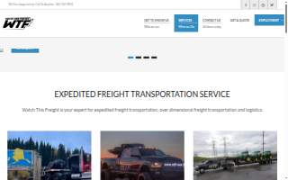 Watch This Freight LLC website