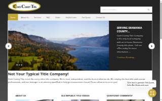 Clark County Title Company website