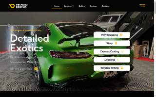 Detailed Exotics website