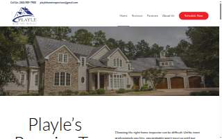 Playle Home Inspections LLC of Orchards website